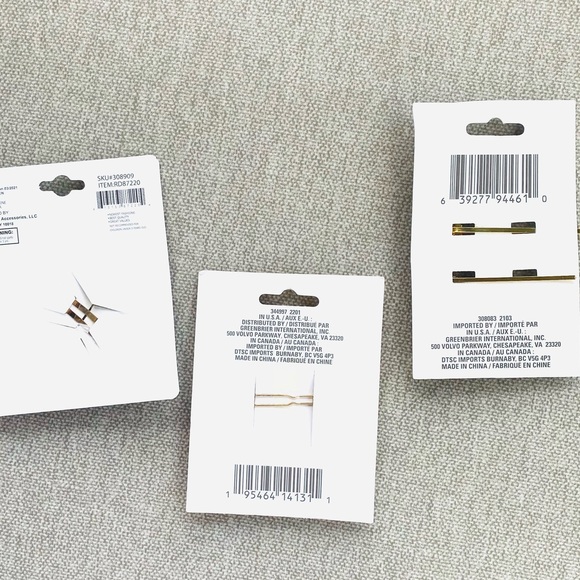 Barrett set Turquoise Pearl Gold Rhinestone NWT - Picture 10 of 14